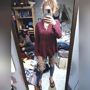 🎈Rock & Republic🎈BUY 1 GET 1 🆓 Button Up Sz L🎈